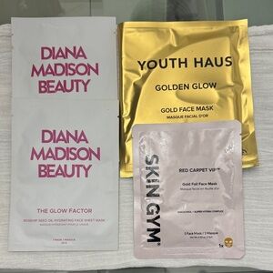 Golden Glow Gold Face Mask